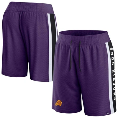 Fanatics Branded Purple Phoenix Suns Referee Iconic Mesh Shorts