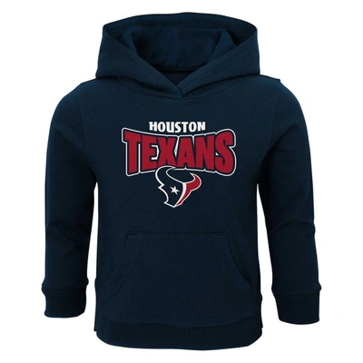 Outerstuff Kids' Toddler Navy Houston Texans Draft Pick Pullover Hoodie