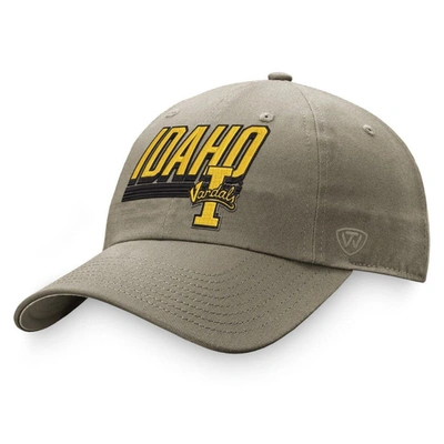 Top Of The World Khaki Idaho Vandals Slice Adjustable Hat