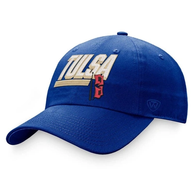 Top Of The World Royal Tulsa Golden Hurricane Slice Adjustable Hat