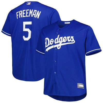 Profile Freddie Freeman Royal Los Angeles Dodgers Big & Tall Replica Player Jersey