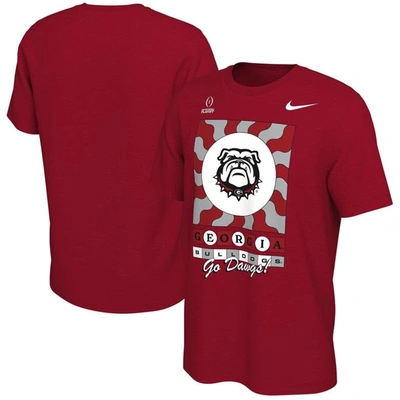 Nike Georgia Bowl Bound Playoff  Men's College Football T-shirt In Red