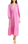 Xirena Ella Cotton Gauze Dress In Rococo Rose