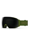 Smith I/o Mag™ 154mm Snow Goggles In Olive / Chromapop Sun Black