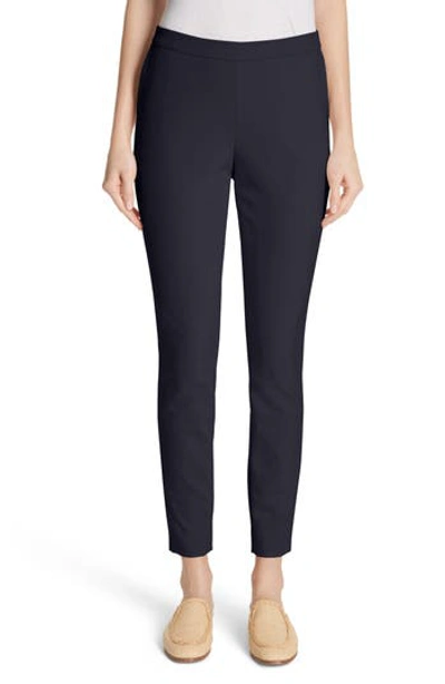 Lafayette 148 Murray Acclaimed Stretch Cropped Pants In Ink
