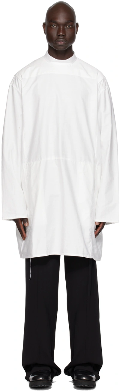 Nicolas Andreas Taralis Button-down Cotton Shirt In White