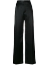 Givenchy High-waisted Flared Trousers - Black