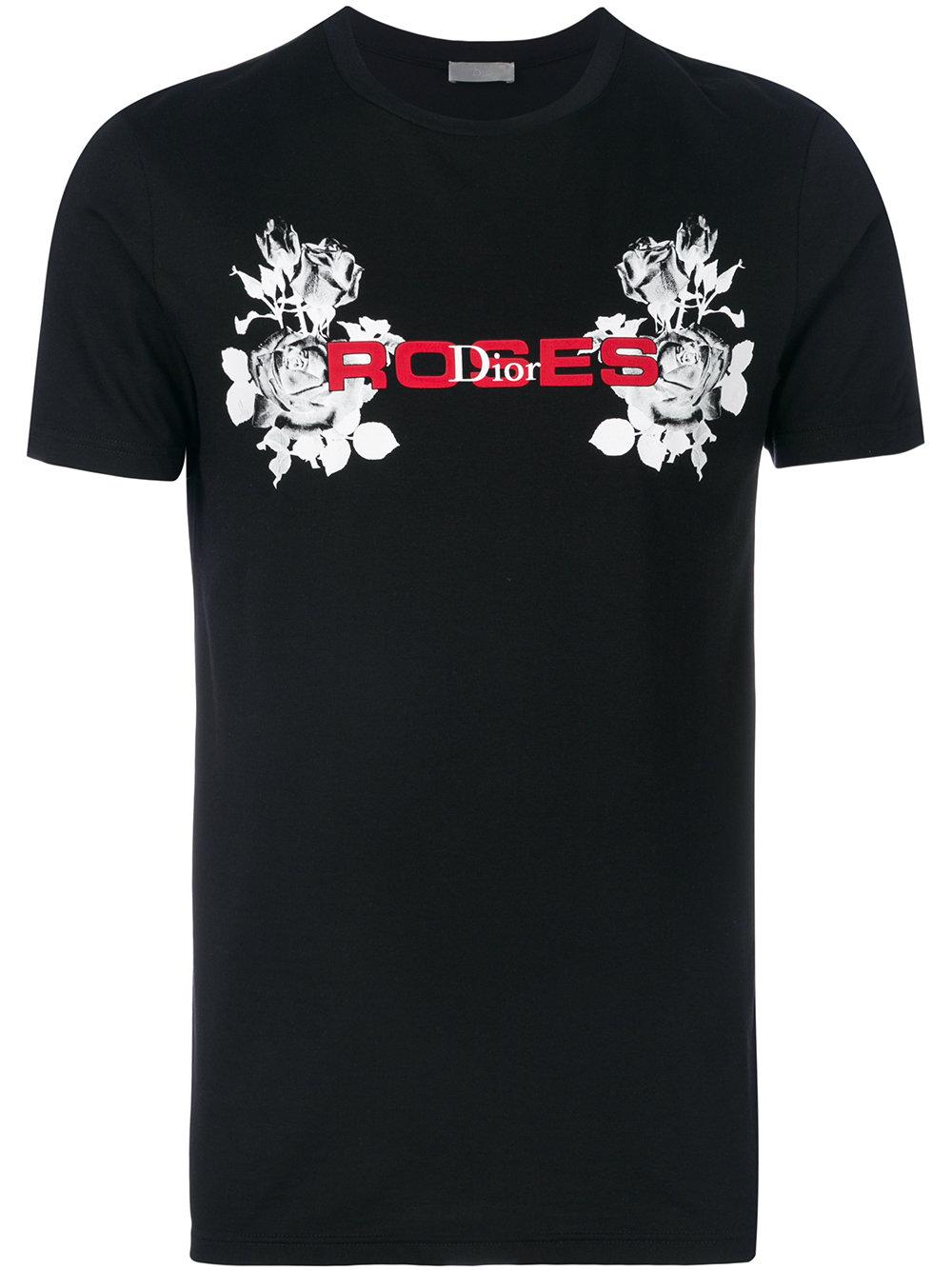 Dior Roses T-shirt | ModeSens