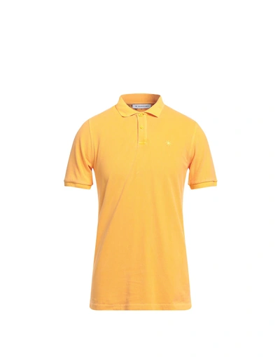Manuel Ritz Polo Shirts In Yellow