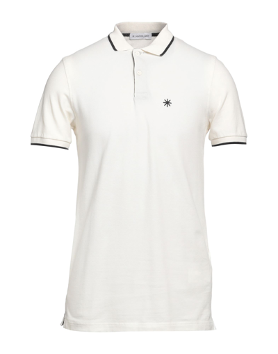 Manuel Ritz Polo Shirts In White