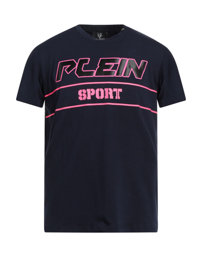 Plein Sport T-shirts In Blue