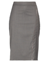 Angelo Marani Midi Skirts In Brown