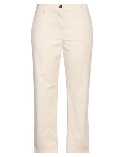 I Love Mp Cropped Pants In Beige