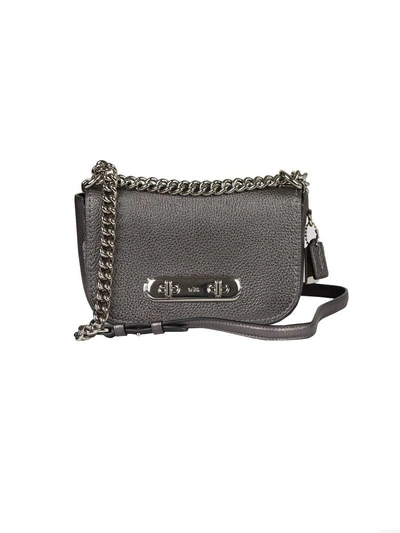 Coach Swagger 20 Shoulder Bag In Nero
