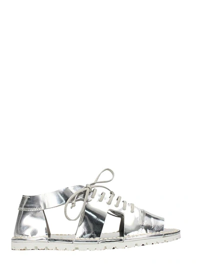 Marsèll Ricisandali Cut Out Sandals In Silver