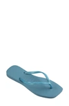 Havaianas Slim Sparkle Flip Flop In Tranquility Blue
