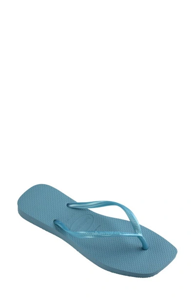 Havaianas Slim Sparkle Flip Flop In Nautical Blue