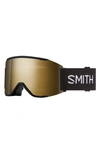 Smith Squad Mag™ 170mm Chromapop™ Low Bridge Snow Goggles In Black / Black Gold