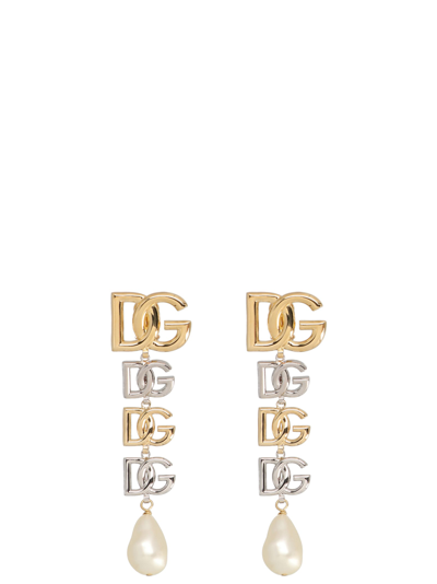 Dolce & Gabbana Dg Earrings In Oro