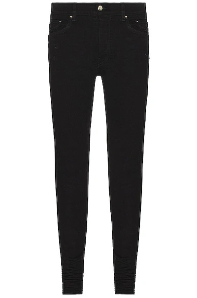 Amiri Stack Jeans In Black