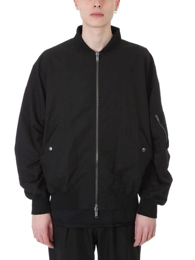 Damir Doma Jerry Black Cotton Bomber Jacket | ModeSens