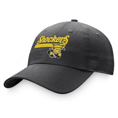 Top Of The World Charcoal Wichita State Shockers Slice Adjustable Hat