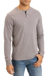 Threads 4 Thought Henley In Heather Grey