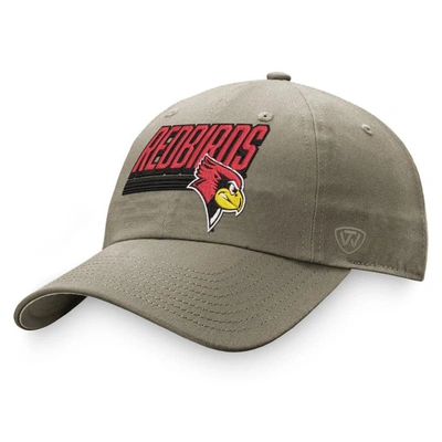 Top Of The World Khaki Illinois State Redbirds Slice Adjustable Hat