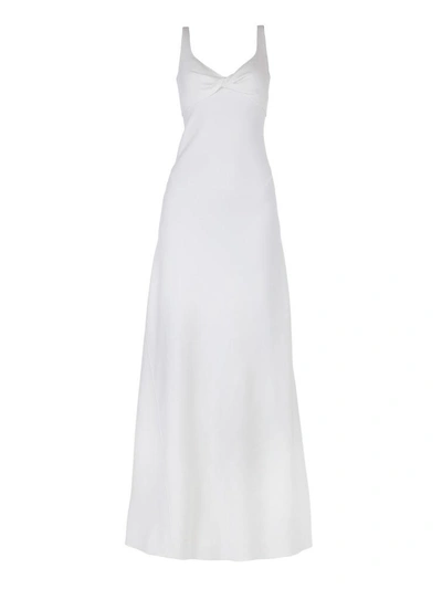Dsquared2 Wool Dress In White
