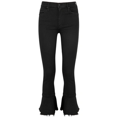 Mother Cha Cha Black Kick-flare Jeans