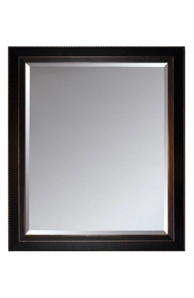 Overstock Art Veine D'or Bronze Angled Framed Mirror In Multi