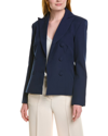 Alexia Admor Lianne Classic Structured Blazer In Blue