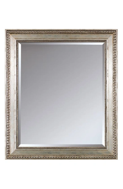 Overstock Art Versailles Silver King Framed Mirror In Multi