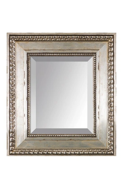 Overstock Art Versailles Silver King Framed Mirror In Multi