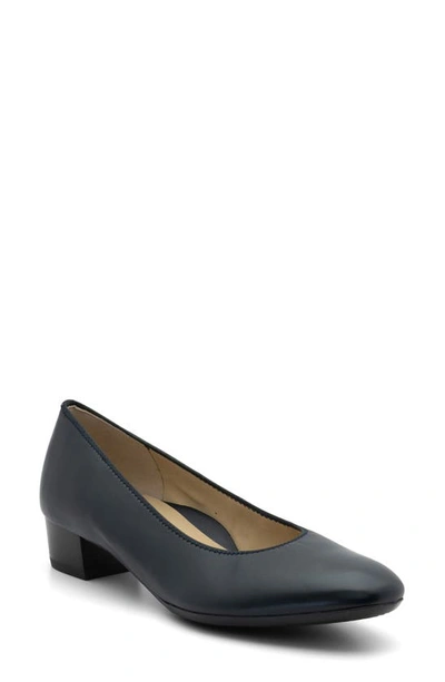 Ara Milan Pump In Blue