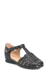 Comfortiva Persa Fisherman Sandal In Black