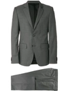 Givenchy Gray Two-button Suit In Cotton In Grey