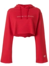 Chiara Ferragni Kapuzenpullover Mit Überlangen Ärmeln In Red