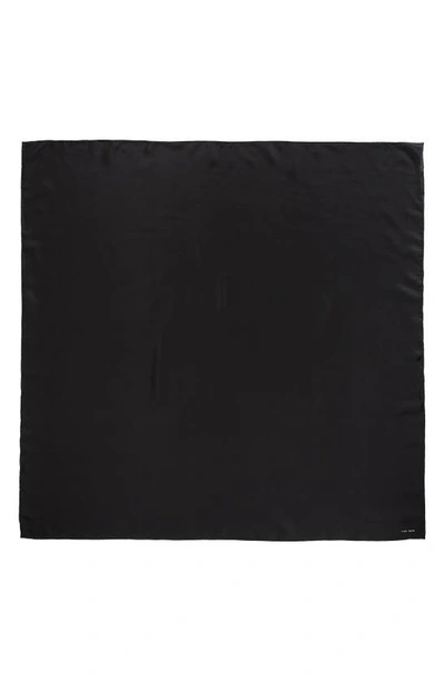 The Row Margault Silk Scarf In Black