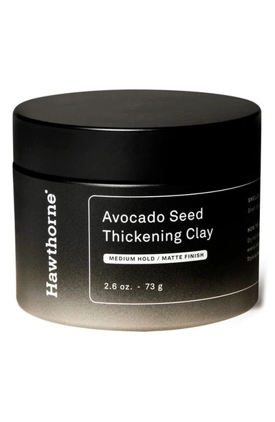 Hawthorne Avocado Seed Thickening Clay, 2.6 oz In Green