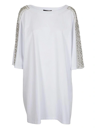 Amen Couture Embellished T-shirt In White