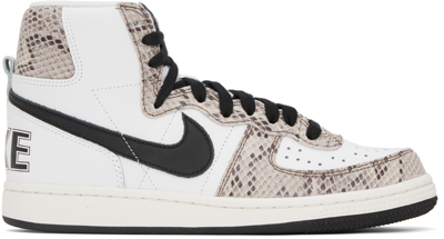 Nike Terminator High In White/black-sail-cocoa - White/black-sail-cocoa