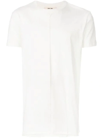 Damir Doma Tegan White Cotton T-shirt In 01white