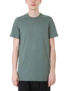 Rick Owens Level T Green Cotton T-shirt