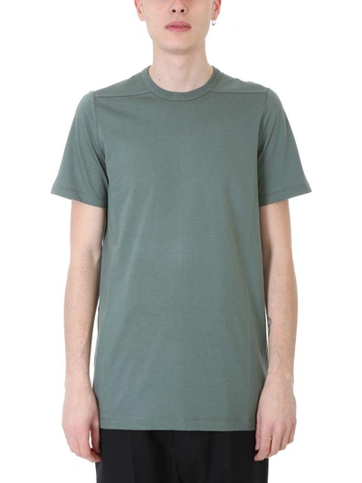 Rick Owens Level T Green Cotton T-shirt