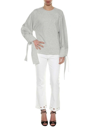 Victoria Victoria Beckham Sweatshirt In Grigio