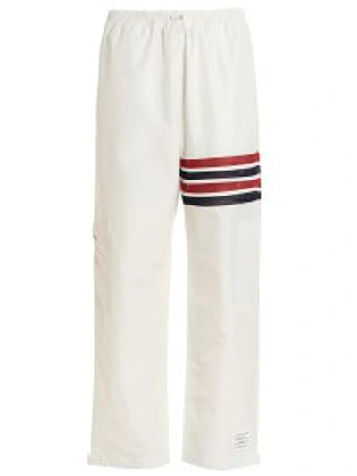 Thom Browne 4bar Trousers In White