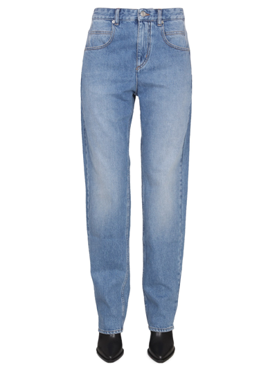 Isabel Marant Étoile "vendelia" Jeans In Denim