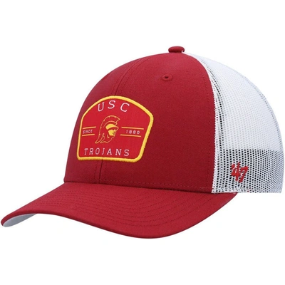 47 ' Cardinal Usc Trojans Prime Trucker Snapback Hat