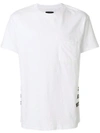 Rta Event Text Cotton T-shirt In White